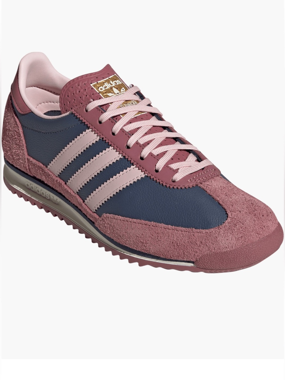 adidas SL 72 Women's Ink (Navy) Pink Preloved Crimson Retro Runner Sneakers 7